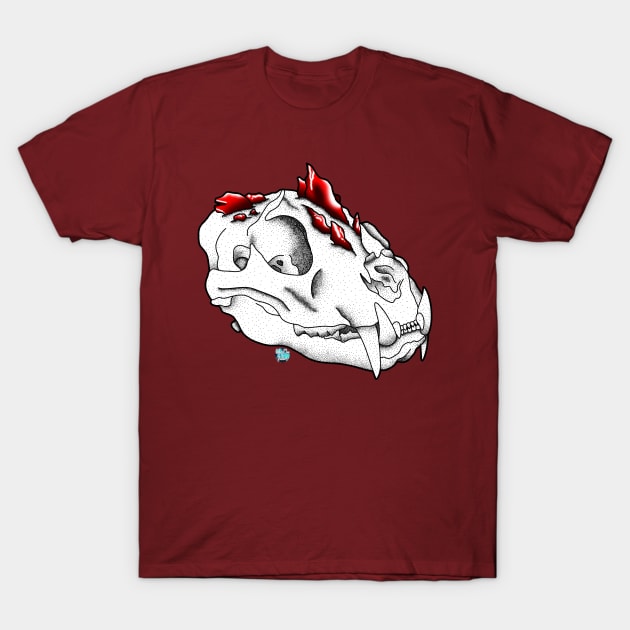 Leopard x Ruby T-Shirt by ColorMix Studios